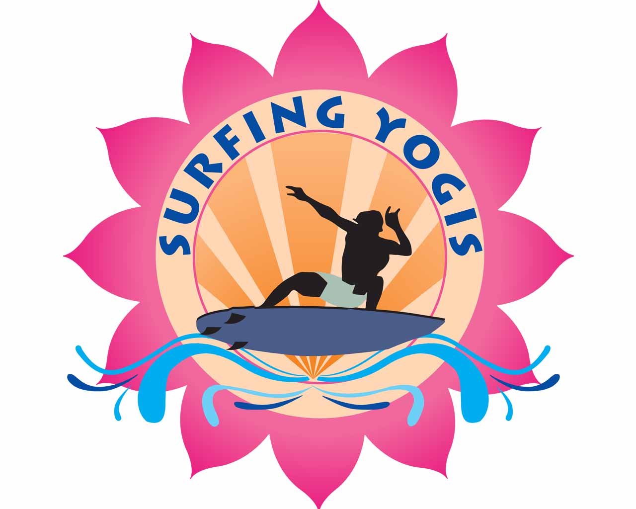 Surfing Yogi